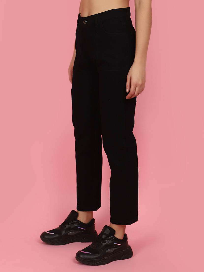 black denim jeans - 21058085 -  Standard Image - 2