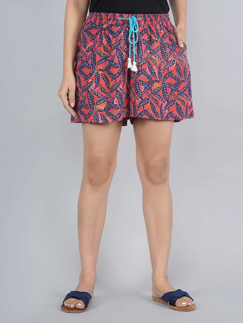 pack of 2 multi coloured printed shorts set - 21058712 -  Standard Image - 2