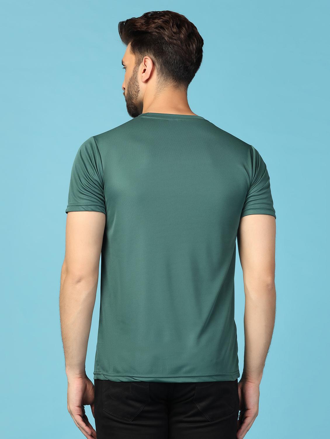 men short sleeve plain t-shirt - 21058937 - Standard Image - 2