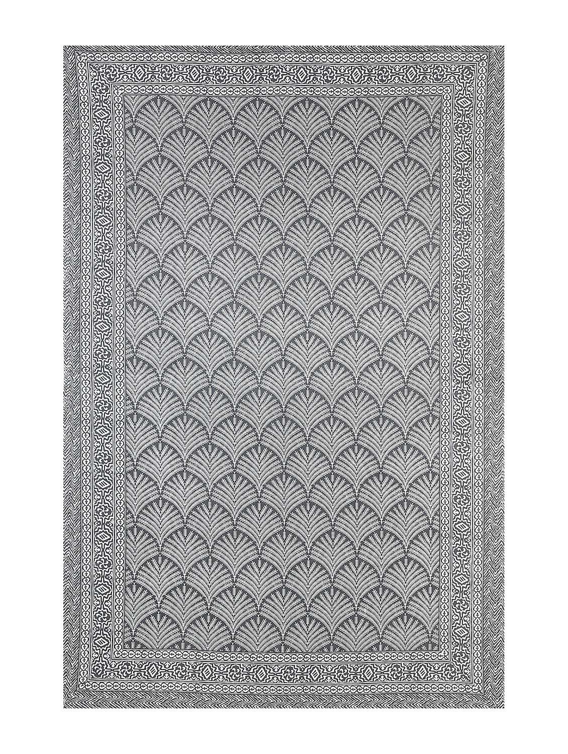 texstylers grey cotton 260 tc printed 60 x 90 inches single bedsheet - 21059280 -  Standard Image - 2