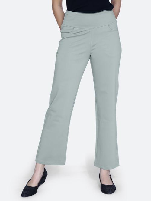 women high rise solid jeggings - 21059435 -  Standard Image - 0