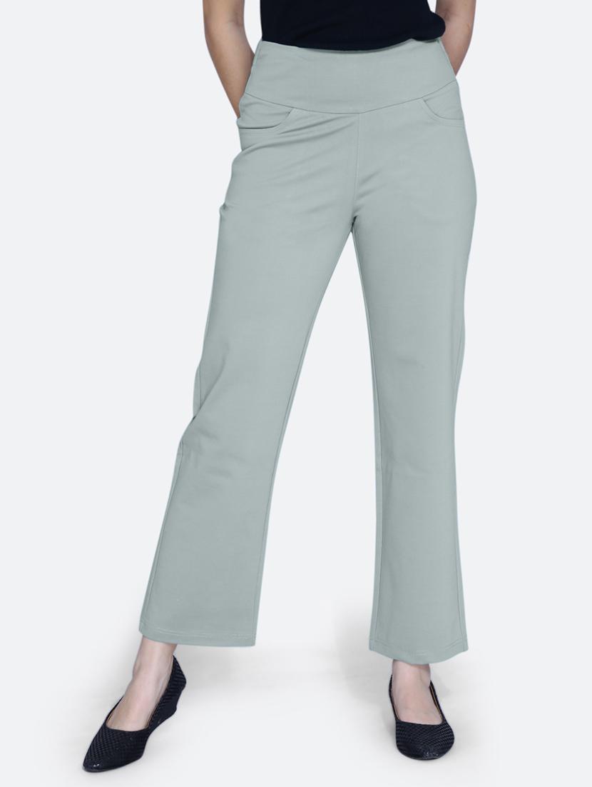 women high rise solid jeggings - 21059435 -  Zoom Image - 0
