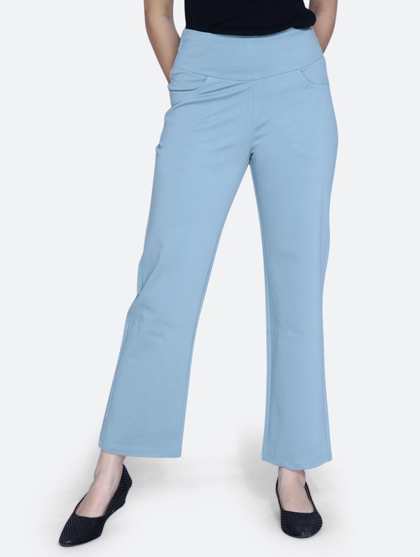 women high rise solid jeggings - 21059438 - Zoom Image - 0