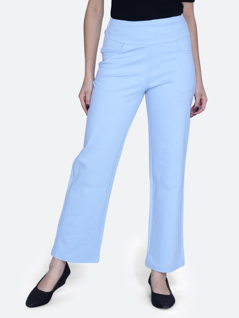 women high rise solid jeggings - 21059439 - Zoom Image - 0
