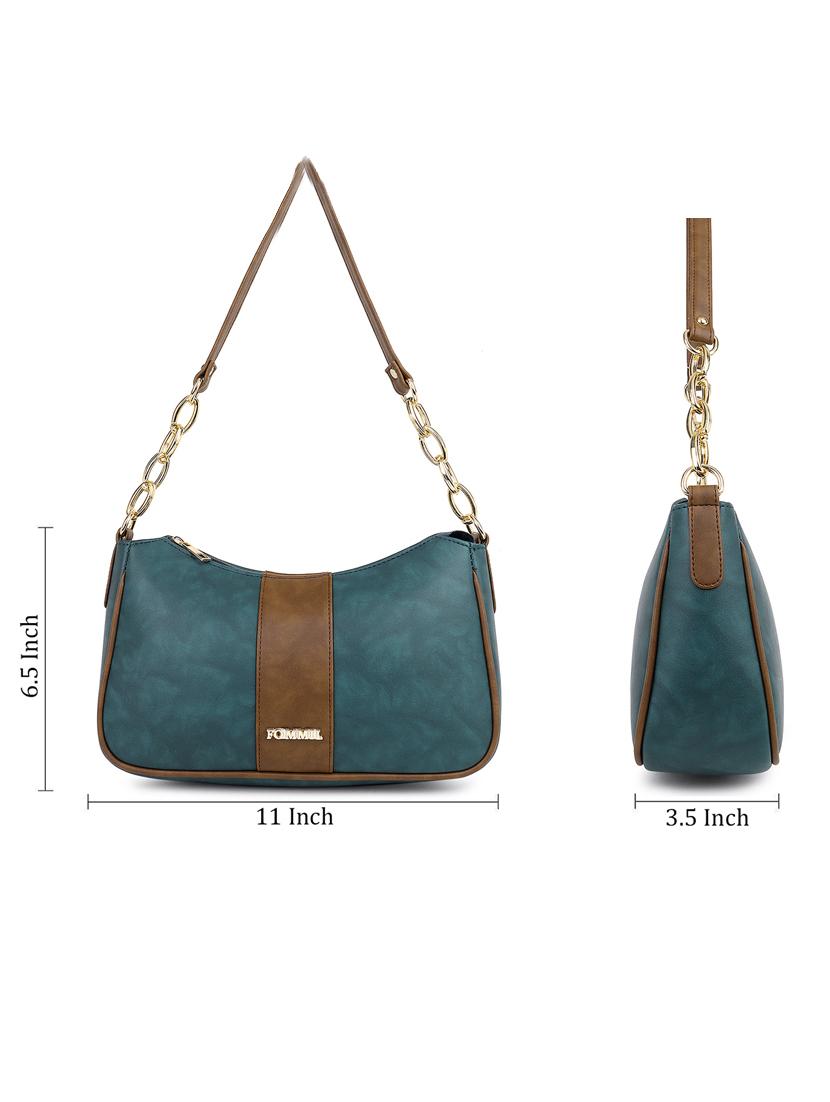 green color block sling bag - 21060911 - Standard Image - 2