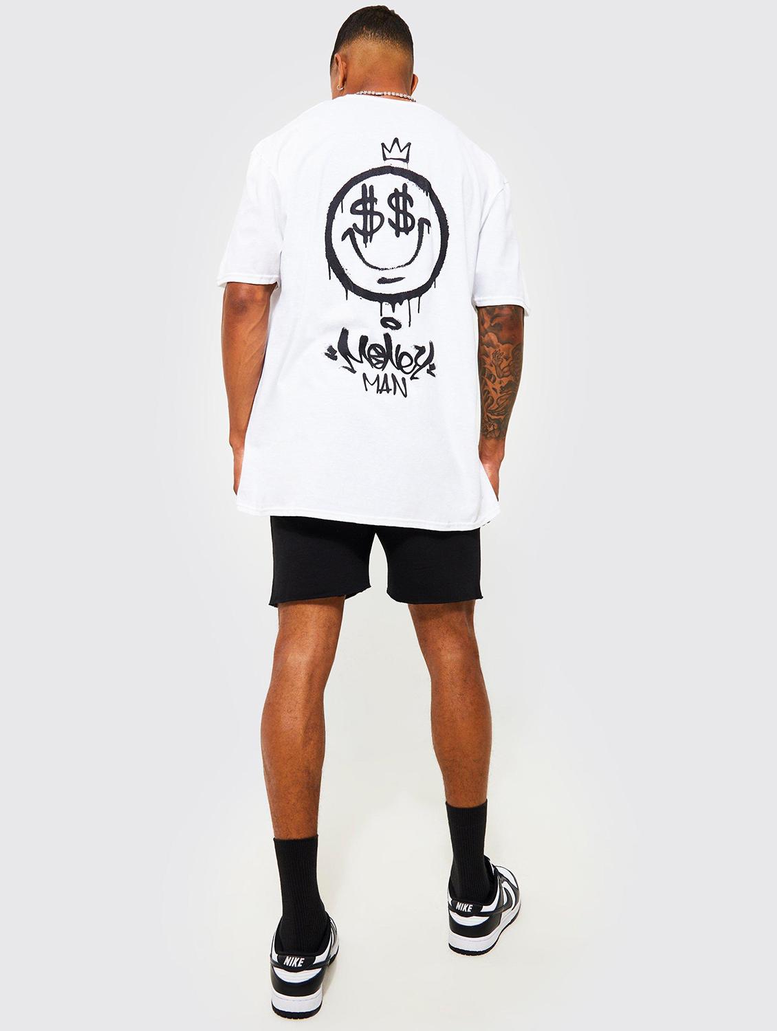 men back print short sleeve t-shirt - 21062018 - Standard Image - 2