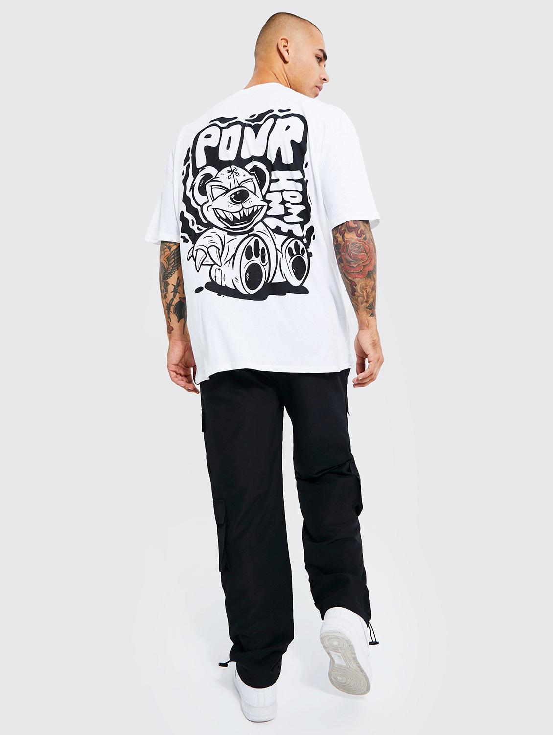 men short sleeve graphic t-shirt - 21062019 - Standard Image - 2