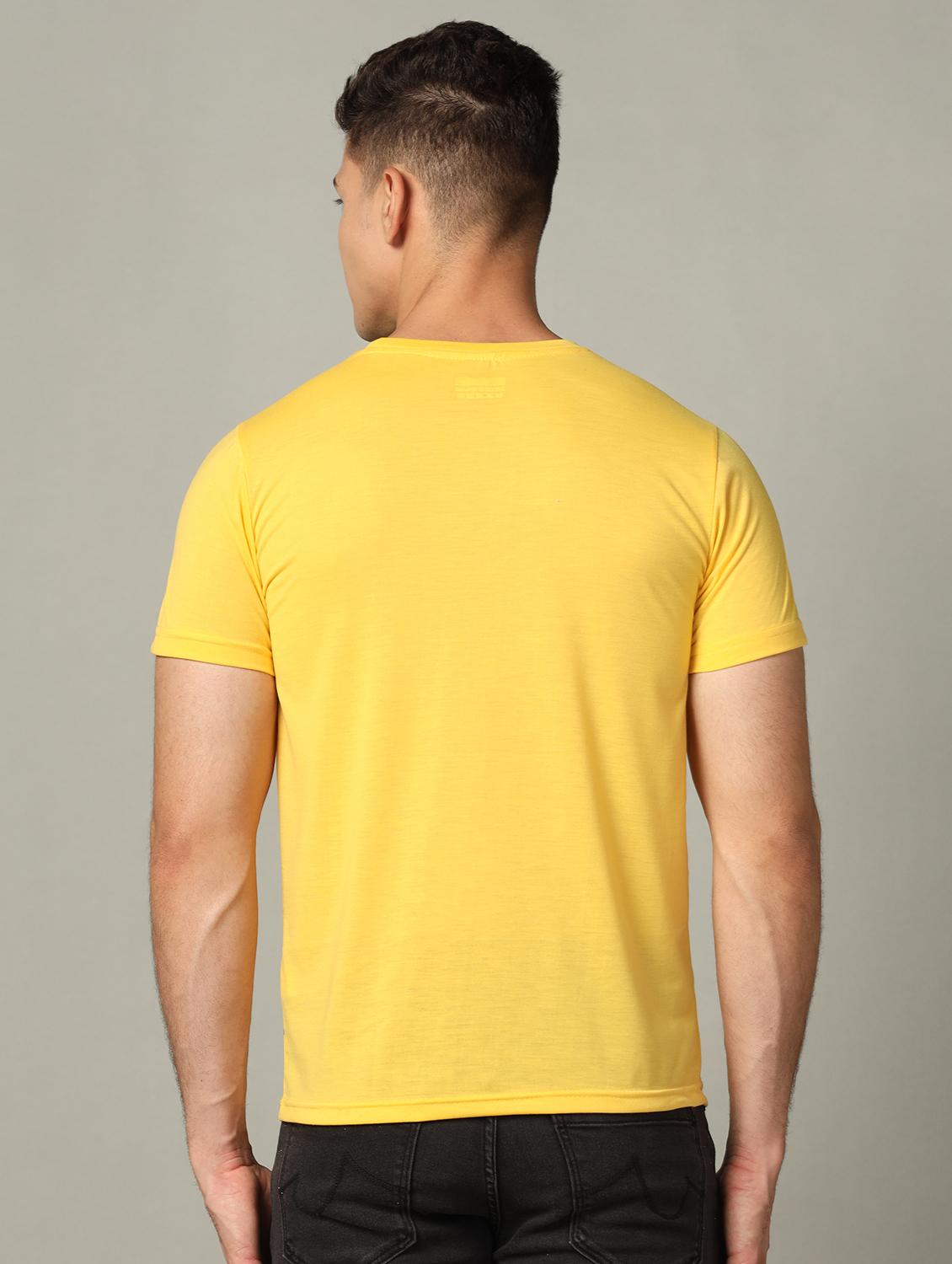 men front print short sleeve t-shirt - 21062288 - Standard Image - 2