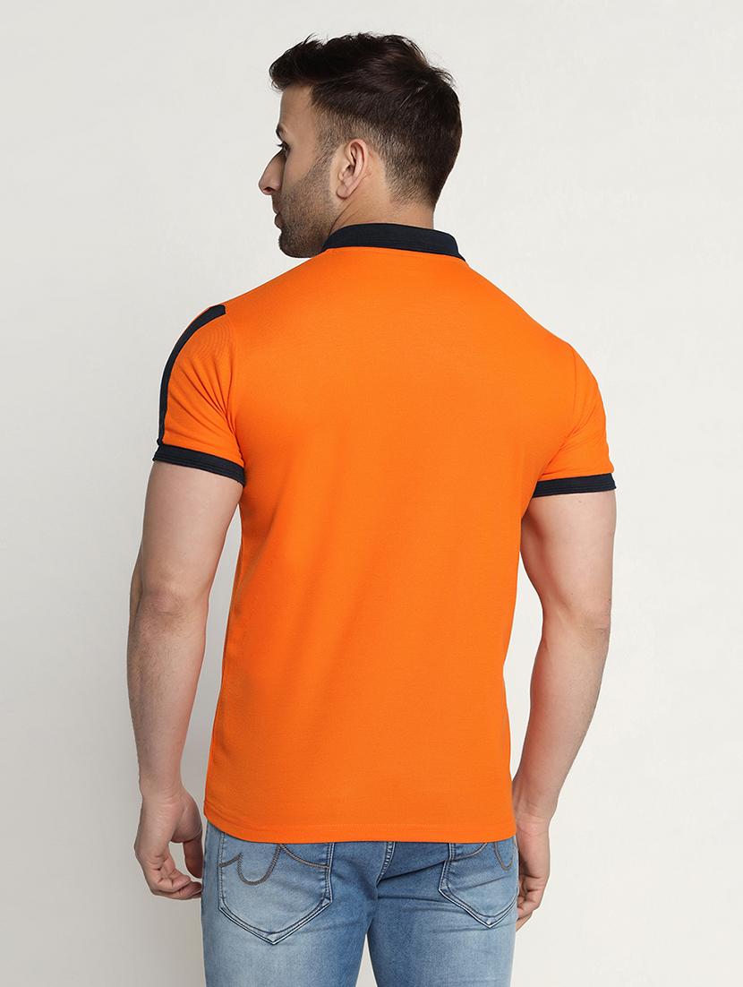 men color block polo t-shirt - 21062870 - Standard Image - 2