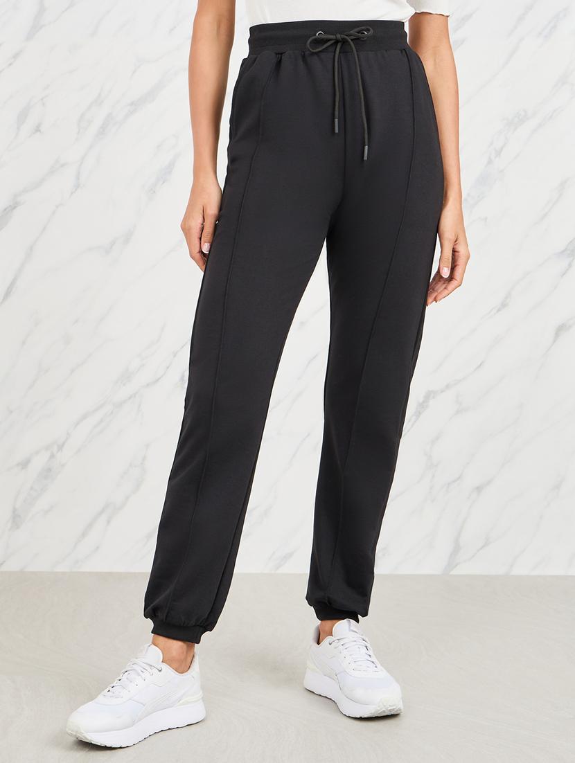 women solid relaxed fit jogger - 21065786 - Zoom Image - 0