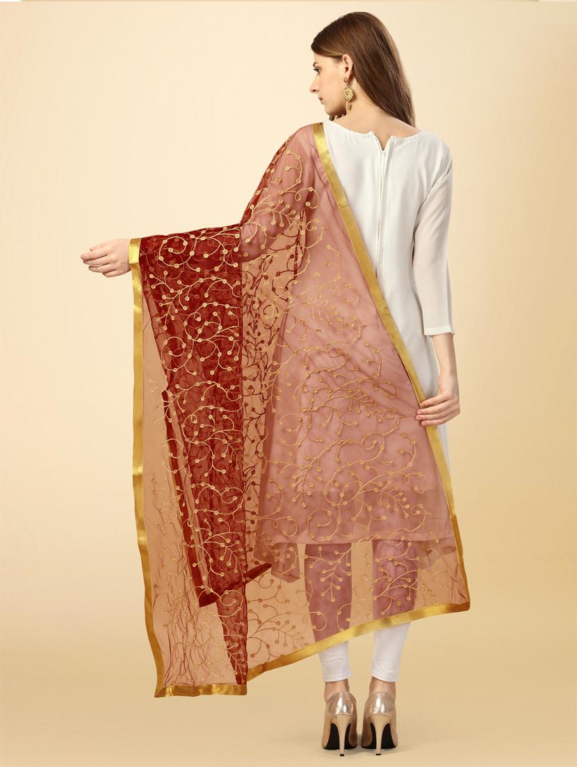 women embroidered dupatta - 21067071 - Standard Image - 2