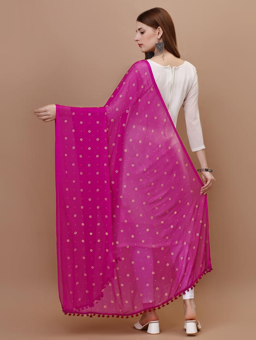 women printed dupatta - 21067100 - Standard Image - 2