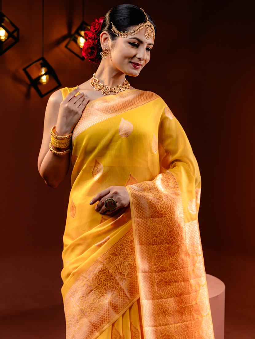 women self design banarasi saree with blouse - 21068459 - Standard Image - 2