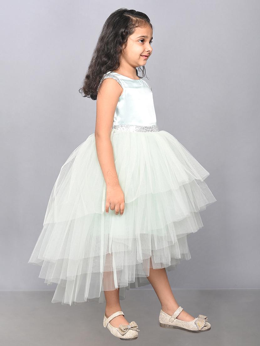 purist blue round neck sleeveless frock - 21069092 - Standard Image - 2