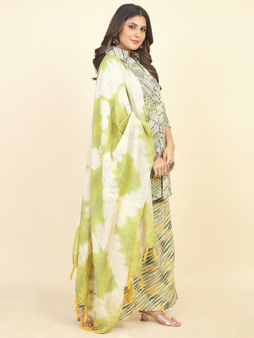 geometric print unstitched suit set - 21070582 - Standard Image - 2