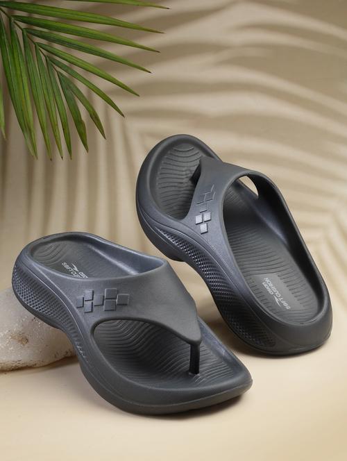 grey slip on slipper - 21070966 -  Standard Image - 0