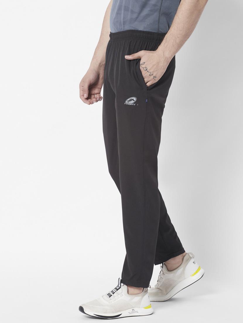 men mid rise full lenght track pant - 21072748 - Standard Image - 2