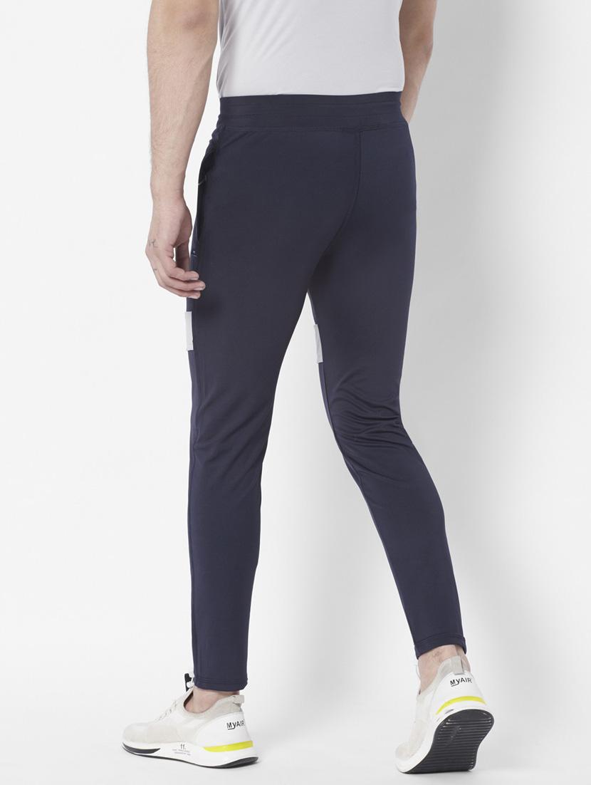 men mid rise full lenght track pant - 21072749 - Standard Image - 2