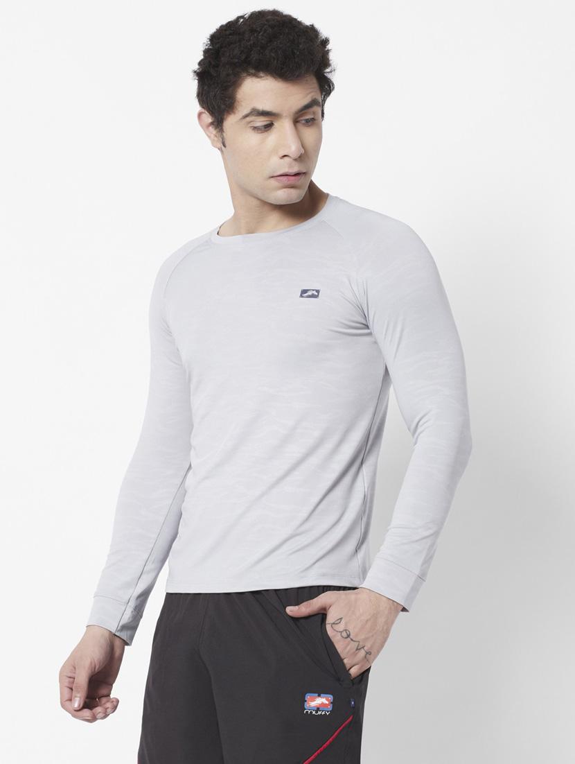 men self design round neck t-shirt - 21072778 - Standard Image - 2