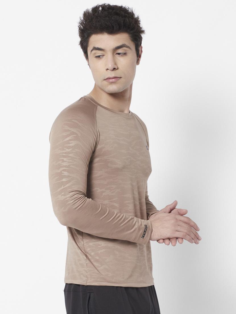 men self design round neck t-shirt - 21072779 - Standard Image - 2
