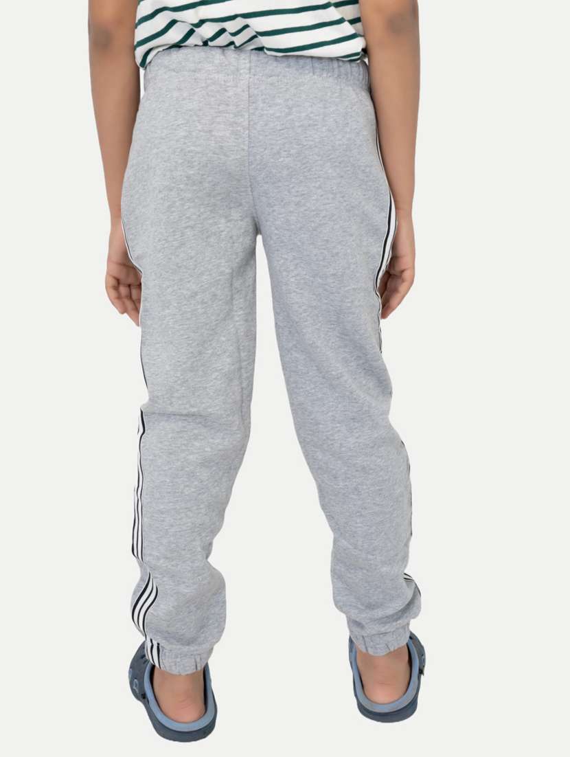 boys mid rise placement printed track pant - 21073773 - Standard Image - 2