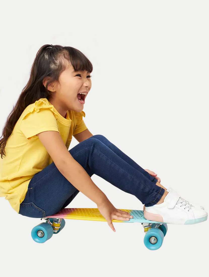 girls skinny fit solid jeans - 21073811 -  Standard Image - 2