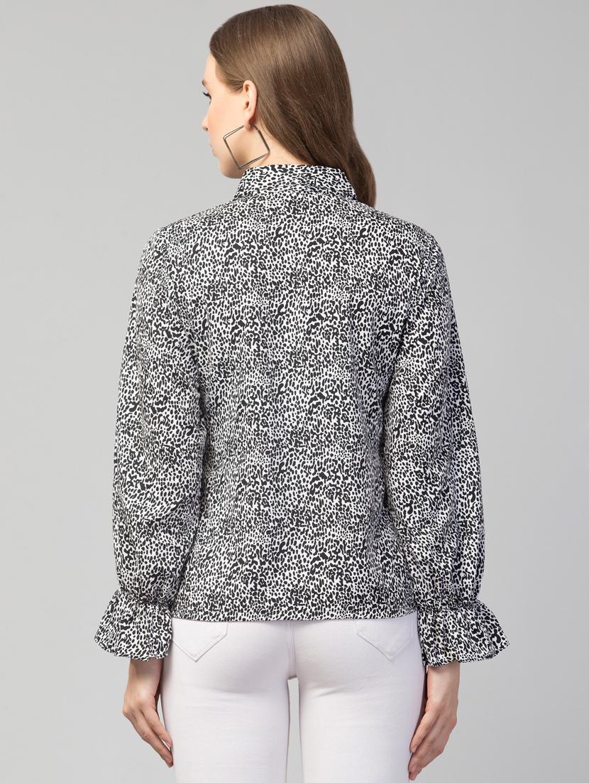 women white printed casual shirt - 21074459 - Standard Image - 2
