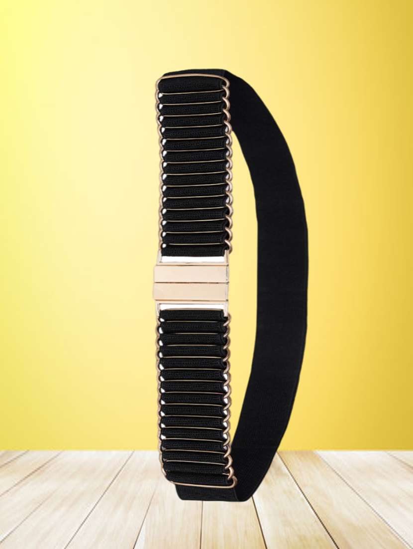 women stainless steel buckle belt