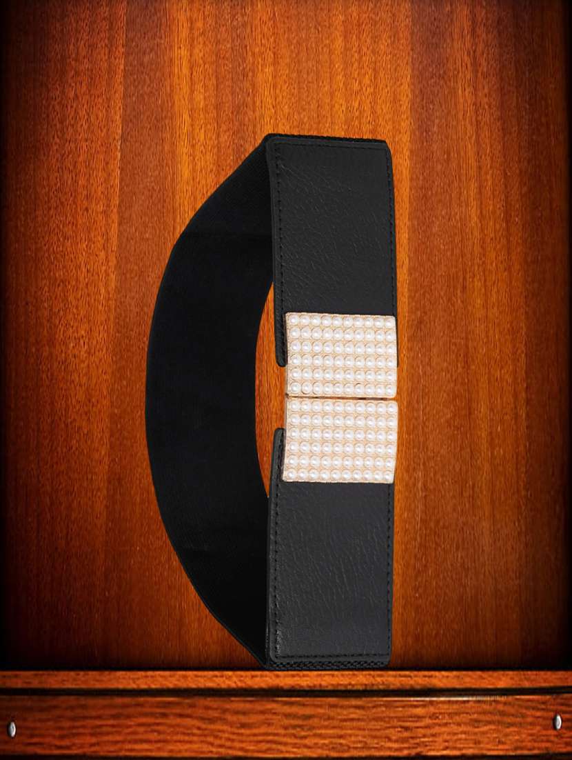 women stainless steel buckle belt