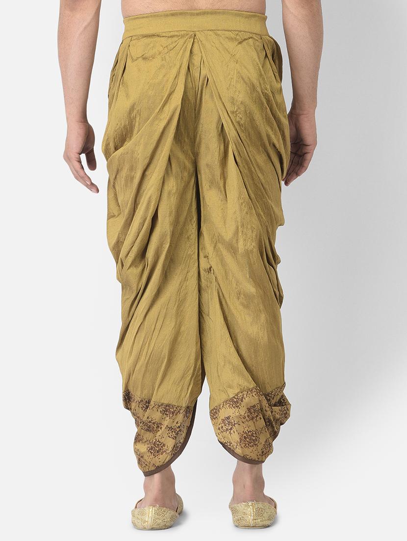 men mid rise printed dhoti - 21076208 - Standard Image - 2