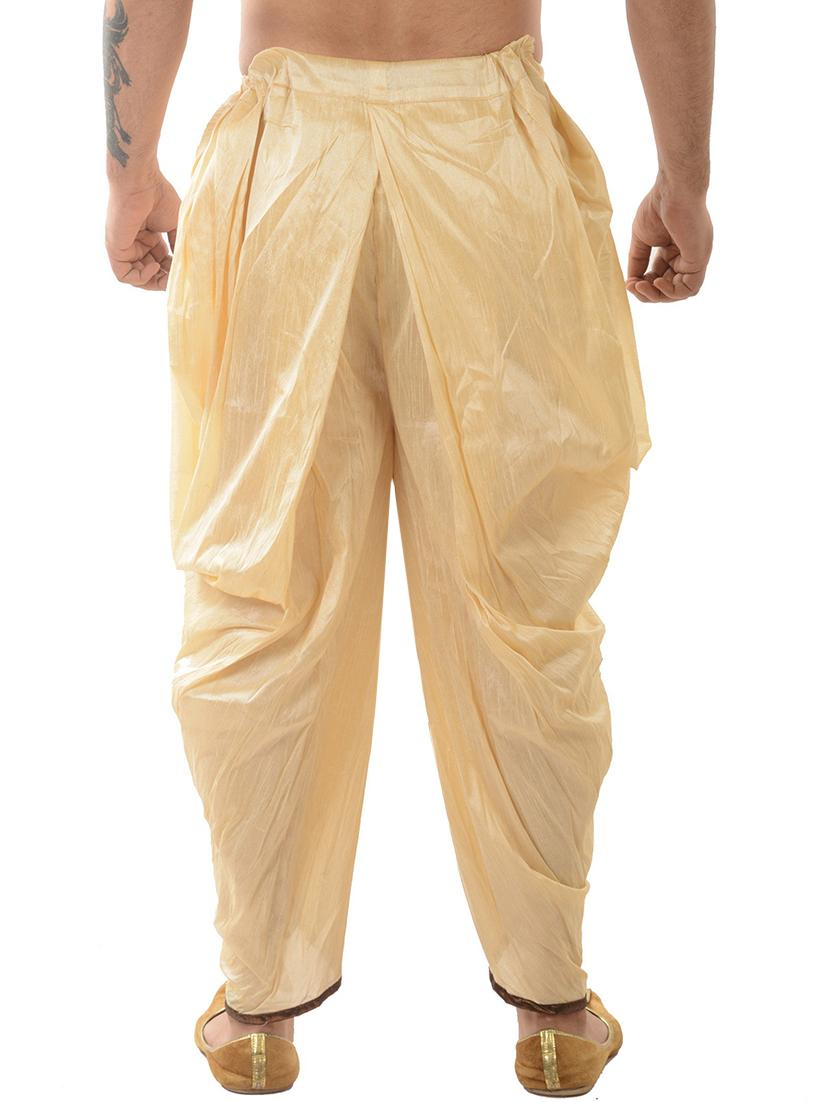 men solid mid rise dhoti - 21076242 - Standard Image - 2