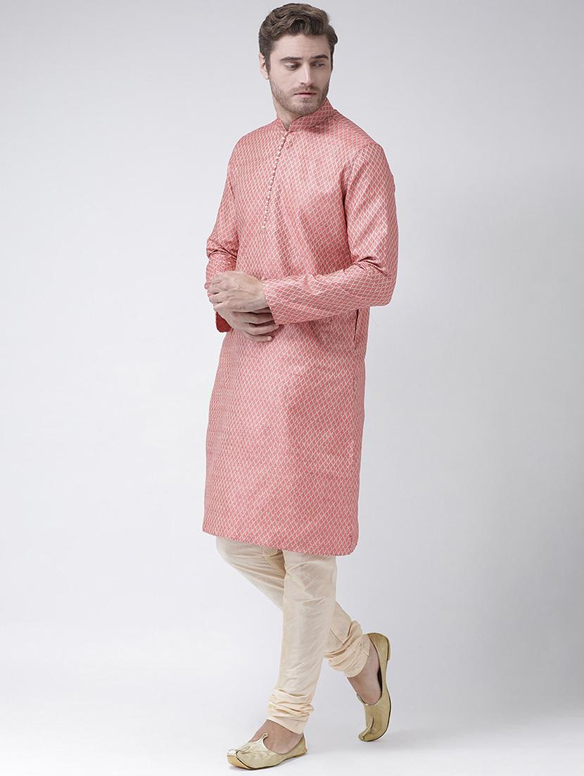 men long sleeve kurta churidar set - 21078672 - Standard Image - 2