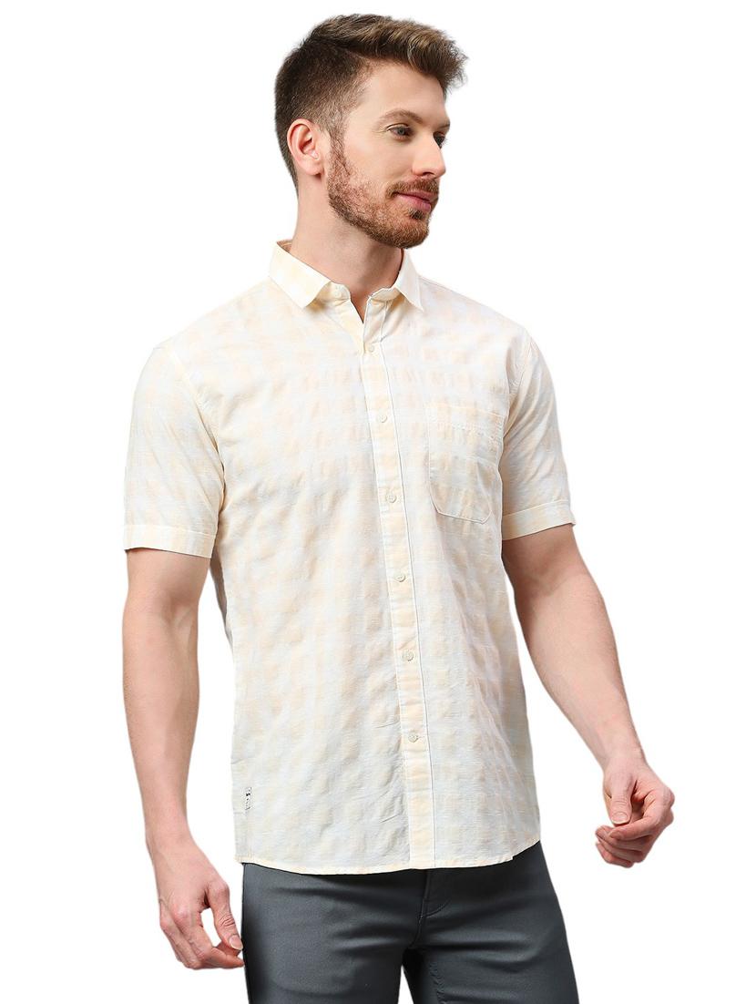 men checkered casual shirt - 21078727 - Standard Image - 2