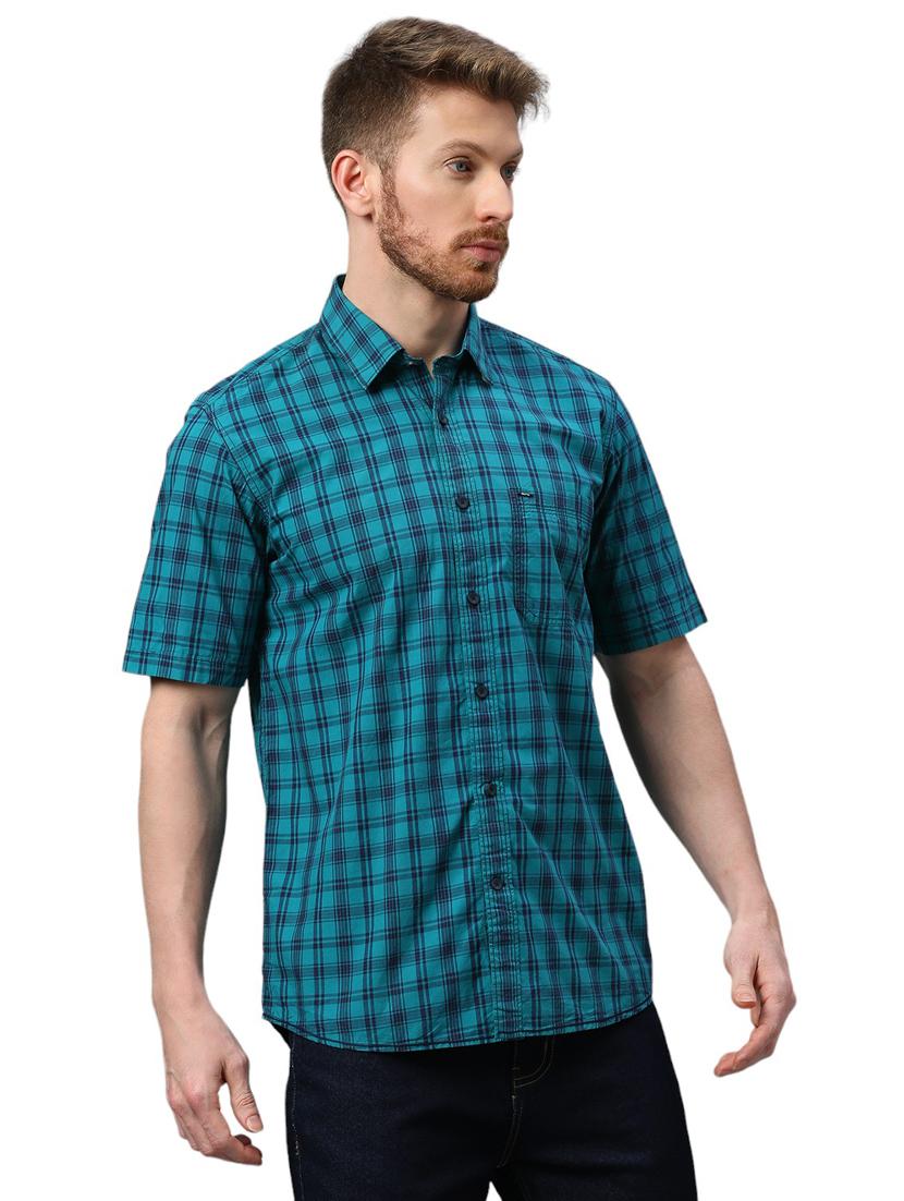 men checkered casual shirt - 21078732 - Standard Image - 2