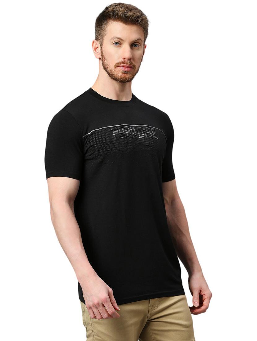 men chest print t-shirt - 21078778 - Standard Image - 2