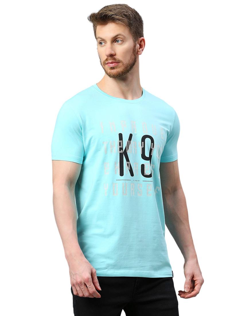 men front print short sleeve t-shirt - 21078806 - Standard Image - 2
