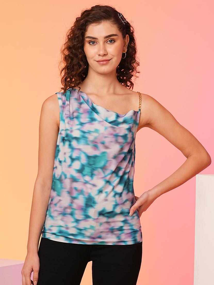 women tie & dyed regular top - 21082109 -  Zoom Image - 0