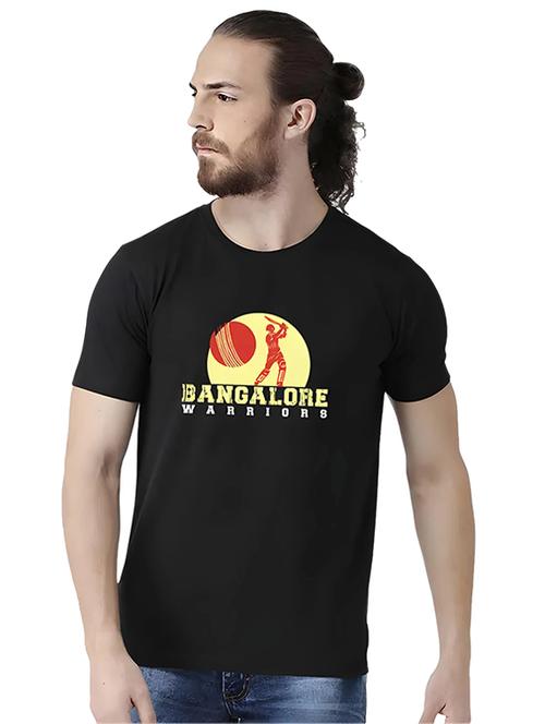 men round neck chest print t-shirt - 21092394 - Standard Image - 0