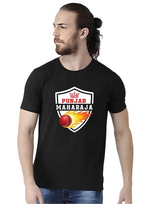 men round neck chest print t-shirt - 21092400 - Standard Image - 0
