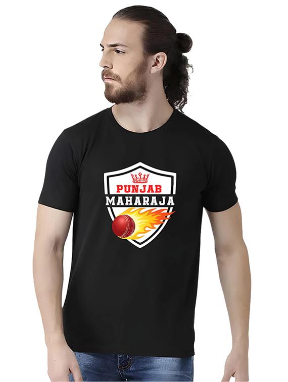men round neck chest print t-shirt - 21092400 - Zoom Image - 0