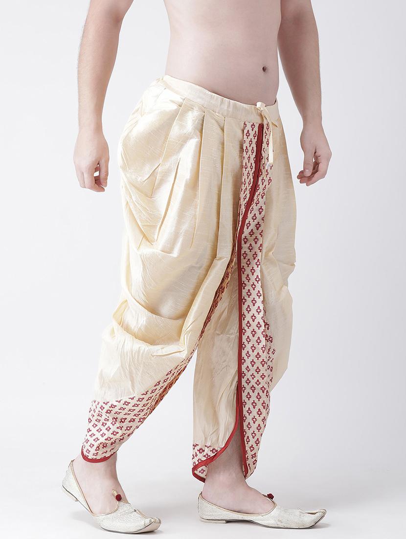 men placement print mid rise dhoti - 21093955 - Standard Image - 2