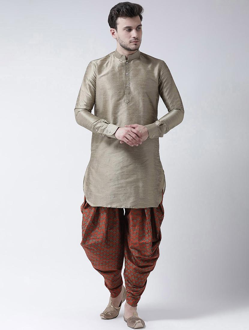 men mid rise printed dhoti - 21093975 - Standard Image - 2