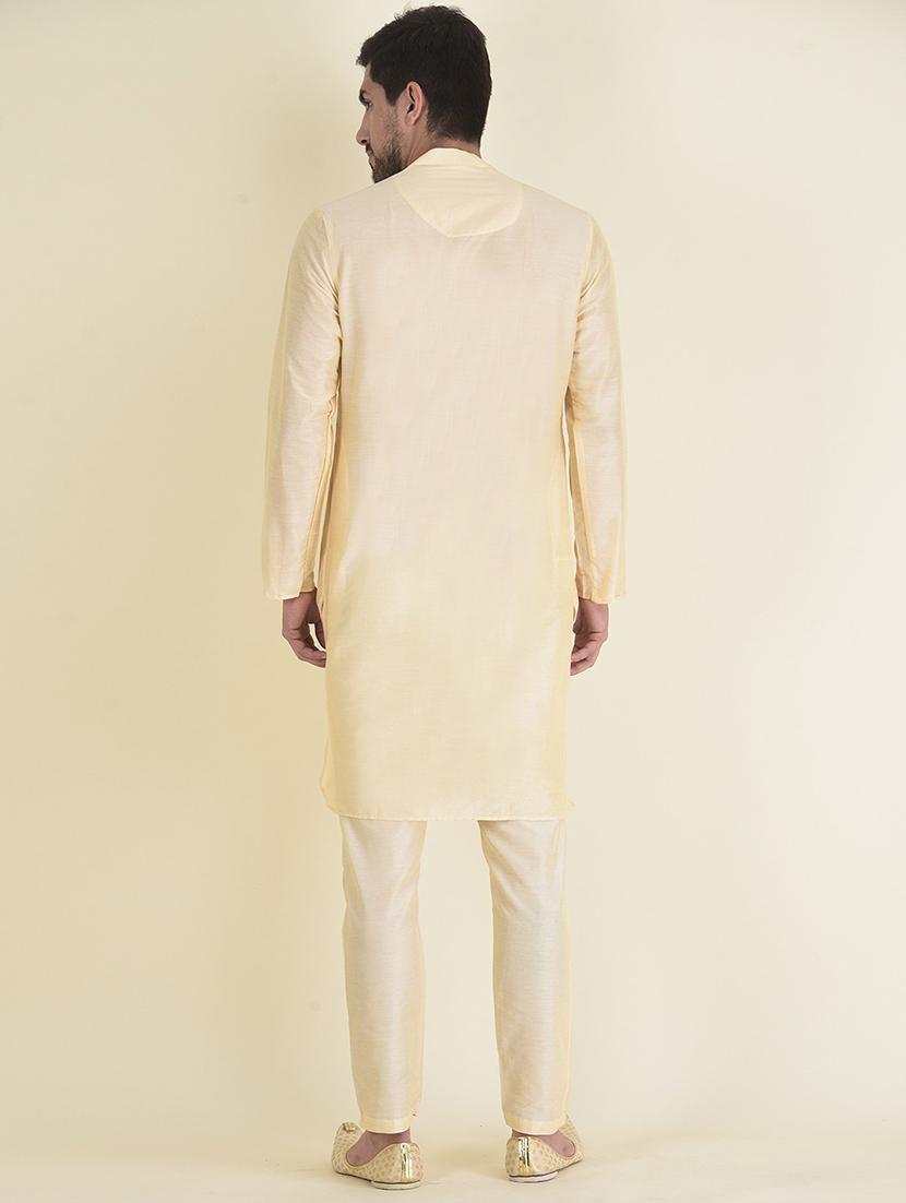 men kurta with trouser ethnic wear set - 21096896 - Standard Image - 2