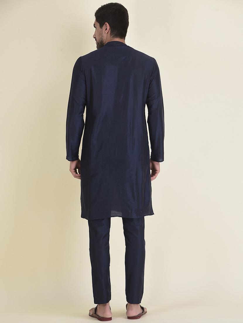 men kurta with trouser ethnic wear set - 21096899 - Standard Image - 2
