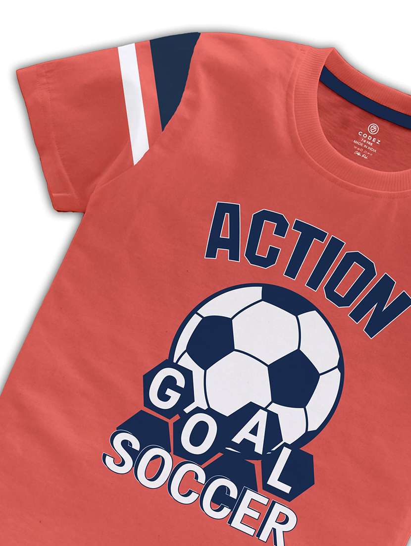 pack of 2 multi coloured printed t-shirt - 21098932 -  Standard Image - 2