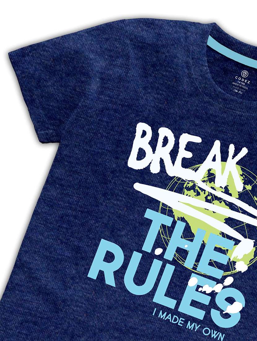 pack of 2 multi coloured printed t-shirt - 21098933 -  Standard Image - 2