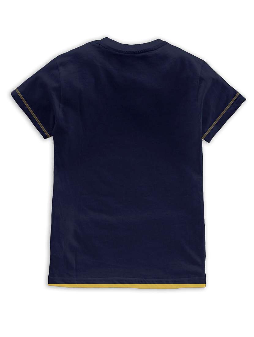 pack of 2 multi coloured printed t-shirt - 21098971 -  Standard Image - 2