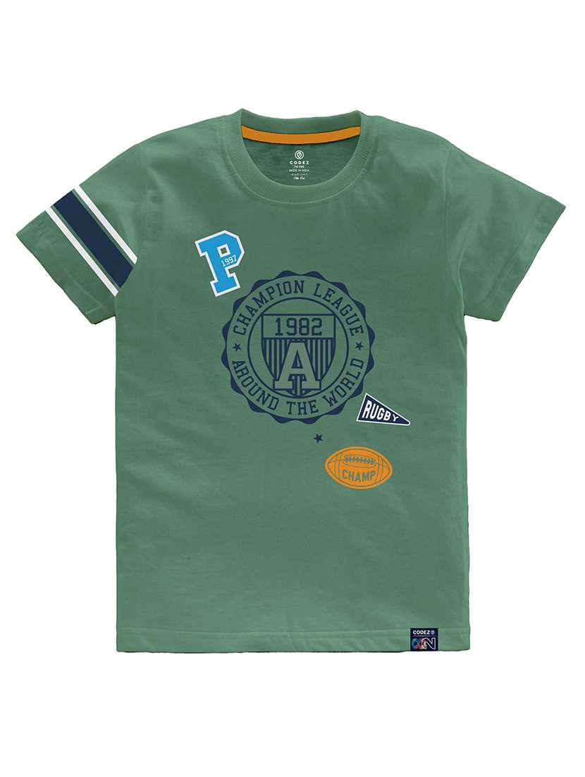 pack of 2 multi coloured printed t-shirt - 21098991 -  Standard Image - 2