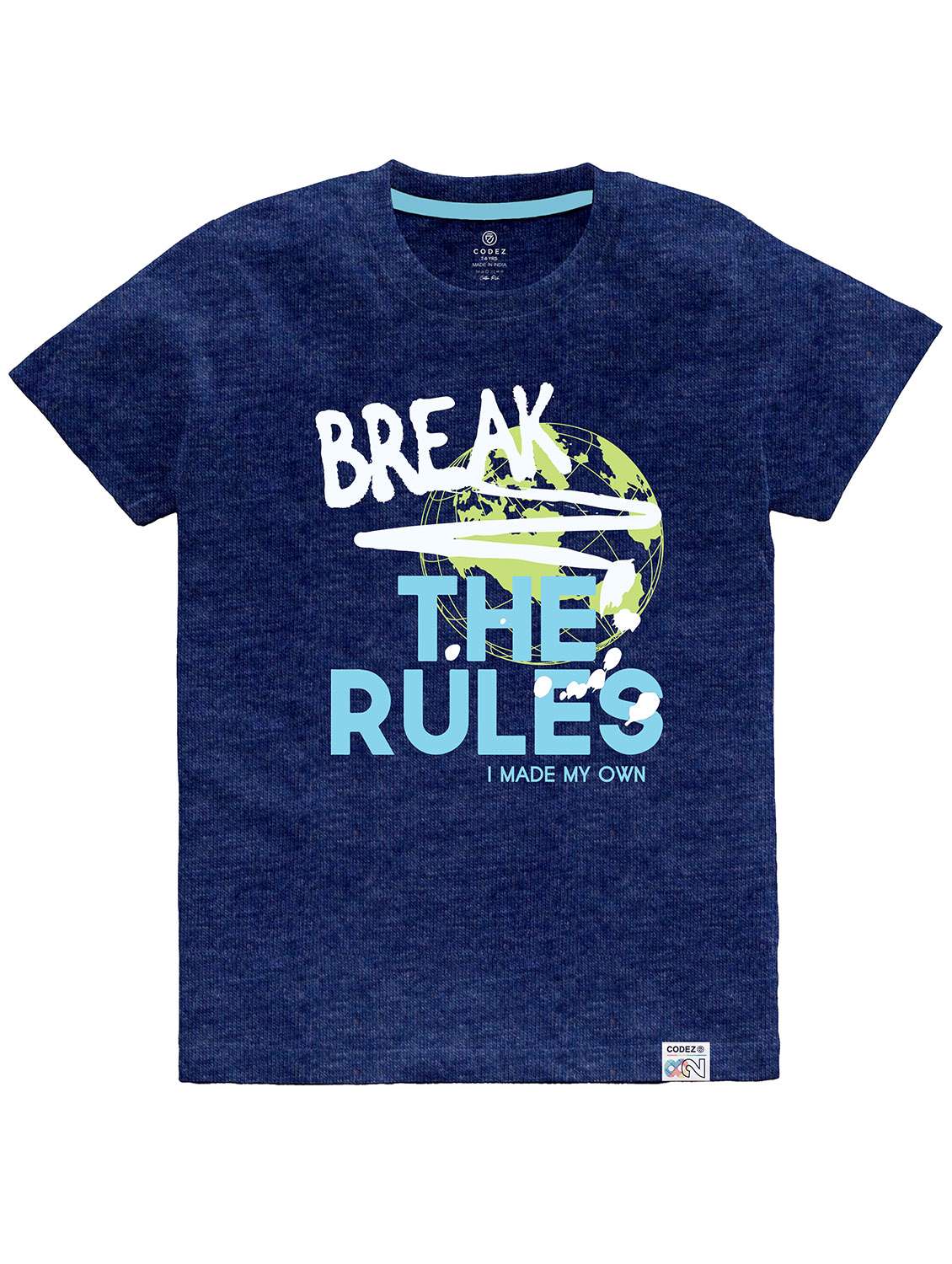 boys round neck printed t-shirt combo - 21099059 -  Standard Image - 2