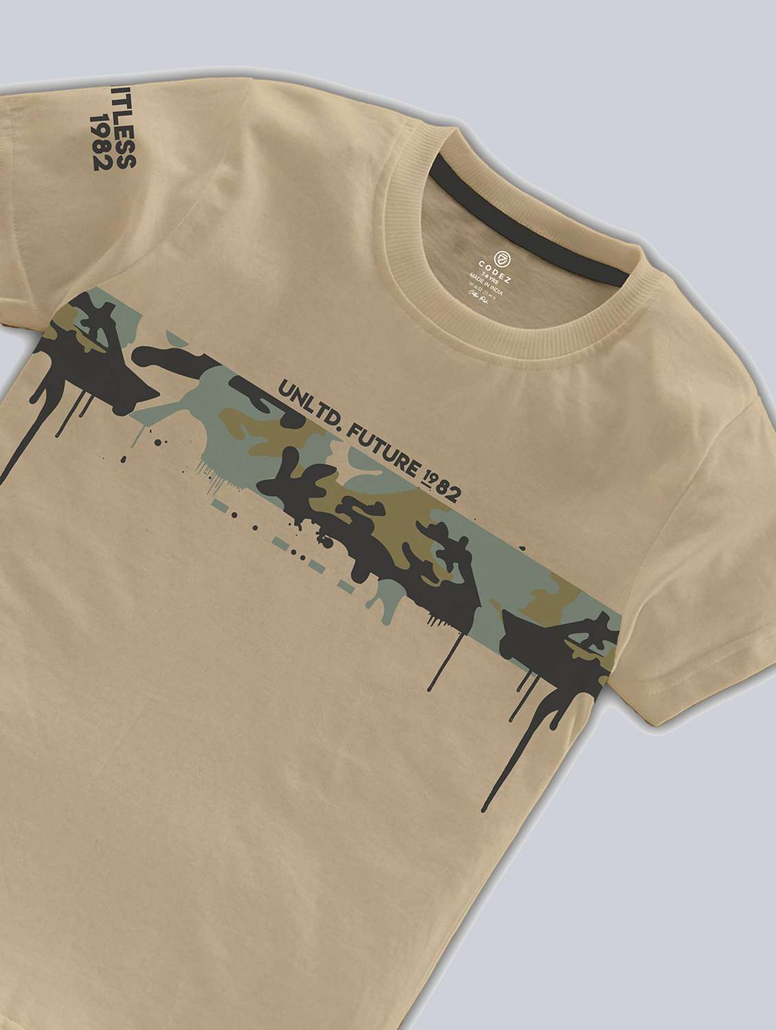 boys round neck graphic regular t-shirt - 21099062 -  Standard Image - 2